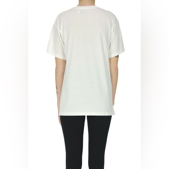 AW19 Moschino Jeremy Scott Toothpaste Cotton White Oversized T-shirt Tee - Picture 3 of 6